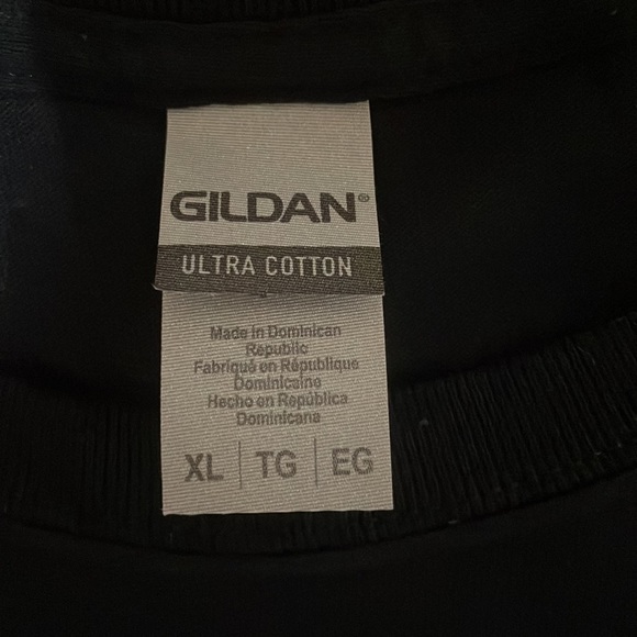 Gildan Ultra Cotton Men's Size XL Black FishKid Fish Kid Fishing - Picture 5 of 9